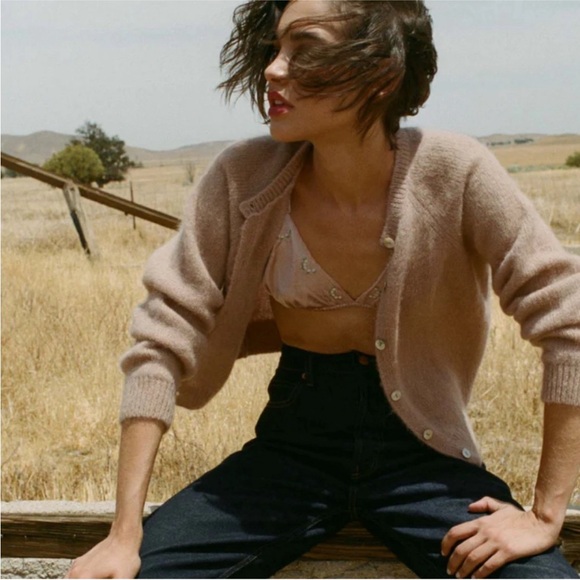 Doen Petra Cardigan in Clay Size S - Picture 3 of 7